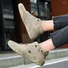 Boots Casual Women Ankle Trend 2023 I Ladies High Top Sneakers Leather Woman Shoes Plus Size Footwear