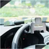 Car Cleaning Tools Steering Wheel Lock Security Anti Theft Safety Alarm Retractable Protection Tlocks Drop Delivery Mobiles Motorcycl Dhrjz