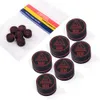 Accessori da biliardo CUESOUL 6 pezzi / set 14MM Baked Pig Suede Snooker Cue Tip Pool 230512