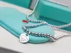 Designerstil Hot Selling Bead Halsband Love Heart Red Pink Green Three Color Emalj pärlfylld hjärthängen Halsband med Box Holiday Gift