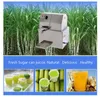 Juicers rostfritt stål multifunktionellt kommersiella sockerrörsaftmaskin Sugar Cane Extractor Squeezer Juicer