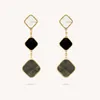 Stud Designer Trois boucles d'oreilles Silver Fashion Classic Orees Classic Oreads Agate Carbon Diamond Orees Gift Valentine's Day Gift R230619