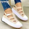 Sandalen Damen Casual Sneakers Schuhe Damen Sandalen Wedges für Damen offene Spitze 230512