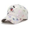 Sommar ny tecknad mus baseball cap baseball hatt män och kvinnor hat street dans hip hop cap cap cap