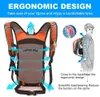 Panniers väskor 18L Ultralight utomhussports ryggsäck för att klättra vandring som kör cykelhydration vattentät 230511