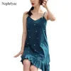 Women's Sleep Lounge 2023 New Arrival Night Dress Summer Casual Loose Nightgowns Women Sleepwear Cute Nightwear Streetwear Homewear SLP261 P230511