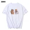 Soutiens-gorge Nouvel an cadeau Hot Summer Casual T-shirt Impression Cochon d'Inde Hamtaro T-shirts pour hommes Pet Animal Hamster Rongeur Souris Rat Tee Shirt P230512