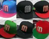 20234 Red Top Green Color Men's Mexico Fitted Caps Letter M Baby Blue Pink Hip Hop Size Hats Baseball Caps Adult Flat Peak For Men Women Full Closed Hat Mix 22 Colors