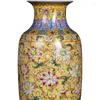 Vase Luxury Living Room Floar Vase Decoration Flower Arranchlaway Antique ShelfTVキャビネットワイン大型デバイス