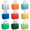 High-Capacity New EVA Bag Hole Large Beach Color Silicone storage Portable Tote Baskets EVA Pet Bags LT0008