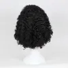 Sorcière Goto cos ensemble de tête de perruque cheveux déverrouille raiponce rouleau noir tête explosive fibre chimique cheveux styel sur mesure