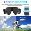 Outdoor bril Outdoor Sport gepolariseerde fietsglazen Road Bike -bril Mountain Bicycle zonnebril Mannen vrouwen fietsende bril bril bril bril 230511