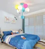 Chandelins Creative Balloon Chandelier Childrel Room Flying Lamp Boys and Girls Bedroom Nordic Modern Simple