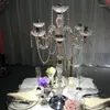 Candle Holders 12pcs)88cm Tall Gold Candelabra Centerpiece Wedding Crystal On Sale Yudao1322