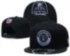 2023 Topkwaliteit Herenkarakter Leuke Cap Design Football Volledige zwarte ontwerper Snapback Hats Merken Alle sporthonkbalfans Caps mode verstelbaar H5-5.12-25