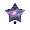 Sublimation Blanks Blank Wind Spinners Alluminum Large Star Shape Spinning Hanging Patio Yard Décoration pour bricolage des deux côtés Printabl Dh5Oq