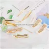 Hårklipp Barrettes New Fashion Women Pearl Barrette Beautif Hairn Pins Korean Design Hårar Styling Tools Accessories Cryst Dhgarden Dhqes