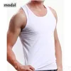 Men tanktops Modale Big Size Summer Men Clothing Tank Tops L6XL Singlets Mouwloze Fitness Men Vest Bodybuilding Ademend T -shirt 230512