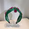 Bandas de goma para el cabello Diademas de cristal de lujo para mujeres Bandas Accesorios de Corea Banda colorida de alta calidad Banda para la cabeza 230512