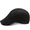 Bérets respirant maille Sboy casquettes hommes 2023 extérieur crème solaire été à séchage rapide pêche chapeaux réglable Casquette béret Hommes