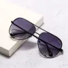lunettes de soleil de quai de mode d'emballage de créateur pas de cas de lunettes de soleil gafas de sol de diseador lunettes ovales