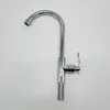 Kitchen Faucets Plastic Steel Single Cold Cylindrical Faucet Quick Open Vegetable Basin Vertical Sink Column Basi