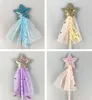 Festa Favor Fairy Glitter Magic Wand com lantejoulas Tassel Kids Princess Dress-Up Costume Scepter Rap Play Birthday Gift 50pcs