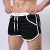 Shorts masculinos para homens de verão masculino roupas de banho de praia sexy calússuras de natação