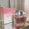 Charmante geur 90 ml kristal roze diamantgele diamant dames parfum blijvende bloem en fruitgeur