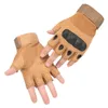 Gants de sport Gants tactiques d'extérieur pour hommes Protection demi-doigt Entraînement sportif Cyclisme Gants d'alpinisme antidérapants P230512