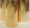Party Decoration Wedding Supplies Gold Acrylic Display Plinth Round Cylinder Road Lead For Weddings Events 1827