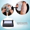 Gereedschap Stencil Machine Tattoo Transfer Machine Printer Ritning Thermal Stencil Maker Copier för tatueringsöverföring 100 st pappersförsörjning