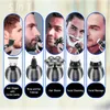 Barbeadores elétricos 5 em 1 barbeador de cabeça para homens carecas 7d cortador flutuante barba timmer clipper ip68 barbear impermeabilizado