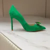 2023 Scarpe eleganti da donna Tacchi alti in vera pelle Punta a punta sexy 8,5 cm 10,5 cm Décolleté Suola Abito da sposa Scarpe Nude Nero Lucido Taglia 34-42