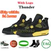 Basketball Shoes Sports Sneakers Black Cat Neon Cactus Jack Red Thunder Paris Tour Yellow Pine Green 4 4S Shimmer Se What The Sp Us 5.5-13