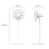 XIAOMI MIJIA Floor Fan Smart Standing Fan AC Frequency Conversion Electric Floor Standing Fan MI HOME App Control Timing Fan