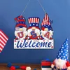 Forniture Bel segno di benvenuto attraente ciondolo decorativo ornamentale indipendenza nano patriottico P230512