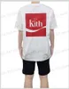 Men's T-Shirts 20SS Mens Designer Kith Color Enjoy Tee T Shirt Fashion Paris Men Women Couples Casual T Shirt Black White Stylist Shirts T230512