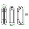 Электрическая батарея для велосипеда ebike 36V 13AH 17,5AH бутылка с водой вниз по трубке 18650 ячейки 48V 14AH 21AH Литий -ионные батареи