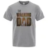 Herr tshirts negan the walking dad roliga män t skjortor tryckt sommar hip hop tshirt hög kvalitet harajuku märke kort ärm tshirt 230512