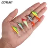 Baits Lures Goture 5pcset Balancer voor wintervissen ijs vissen Lure 7.37G5.3cm Jig Hard Lure Bass Karpers Vistaas Vissen Wobblers 230511