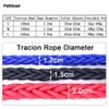 Dog Collars Leashes Nylon Braided Leads Dog Leash Rope And Collar For Dog Traction Rope Thick Pet Training Running Walking Dog Leashes Supplies 230512