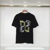 2023 Ny stil Mens Letter Print T Shirts Luxury Black Fashion Designer Summer High Quality Top Short Sleeve Size S-XXL