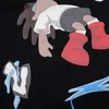 Camisetas masculinas harajuku masculino de camisetas de hip hop desenho animado de desenho animado impressão gráfica de tsshirt de tamanho de streetwear unisex algodão de verão