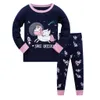 Pajamas Grils Animal Pyjamas 100% Cotton Baby Pijamas Kids Pajamas Short Sleeve Girls Nightwear Children Sleepwear For 3-8 Years 230511