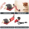 Electric/RC Dieren Elektrische inductie Snake Toy Cat Toy Diert Trick angstaanjagend onheil Kids speelgoed grappige nieuwigheid Geschenk 230512