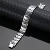 Chain 100% Pure Magnetic Bracelet Men Silver Color Germanium Hematite Energy s For Women Bangle 230511