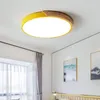 Plafondlichten Noordse LED-licht Moderne ronde ultradunne muur gemonteerde lamp voor woonkamer keukenslaapkamer