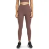 Outfit L199 High Rise Tights VWaist Pant Elastic Yoga Pants No TLine Women Leggings Nude Sense Jogginghose Fitnesshose