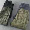 Herenbroeken Klassieke heren Laadbroek Rechte broek Casual herenbroek Baggy katoenen broek Mannelijke militaire tactische broek met multi -zakken 230512